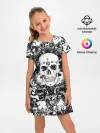 Детское платье / Grunge Skull