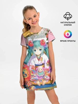 Детское платье / Окно Mika Hatsune