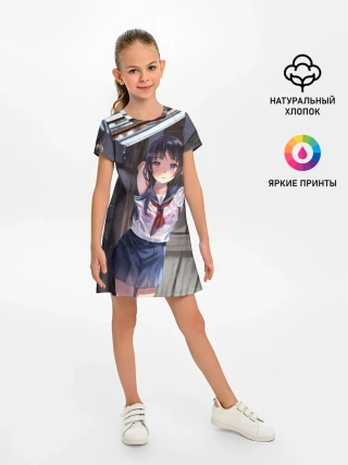 Детское платье / Летний дождь