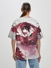 Женская футболка оверсайз / Куруми Токисаки