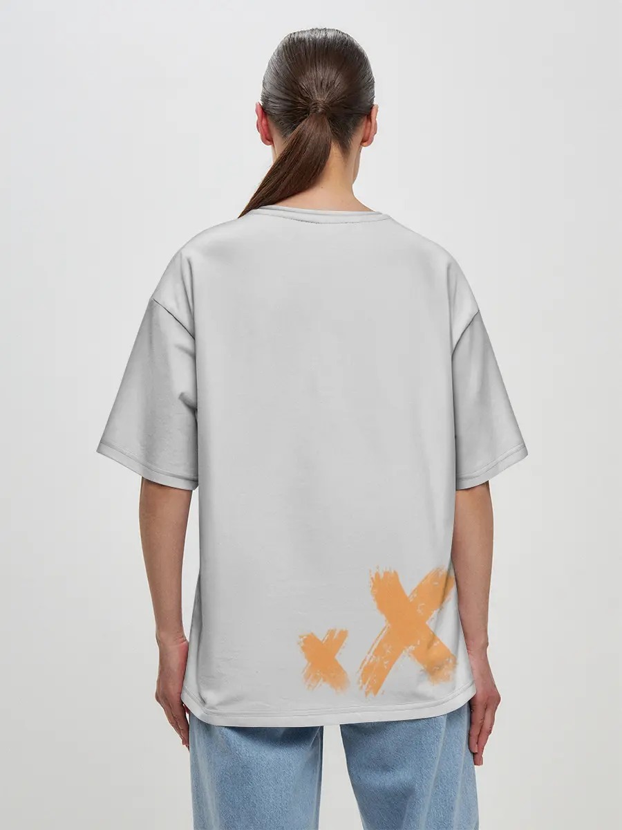 Женская футболка оверсайз / Кагеяма Тобио