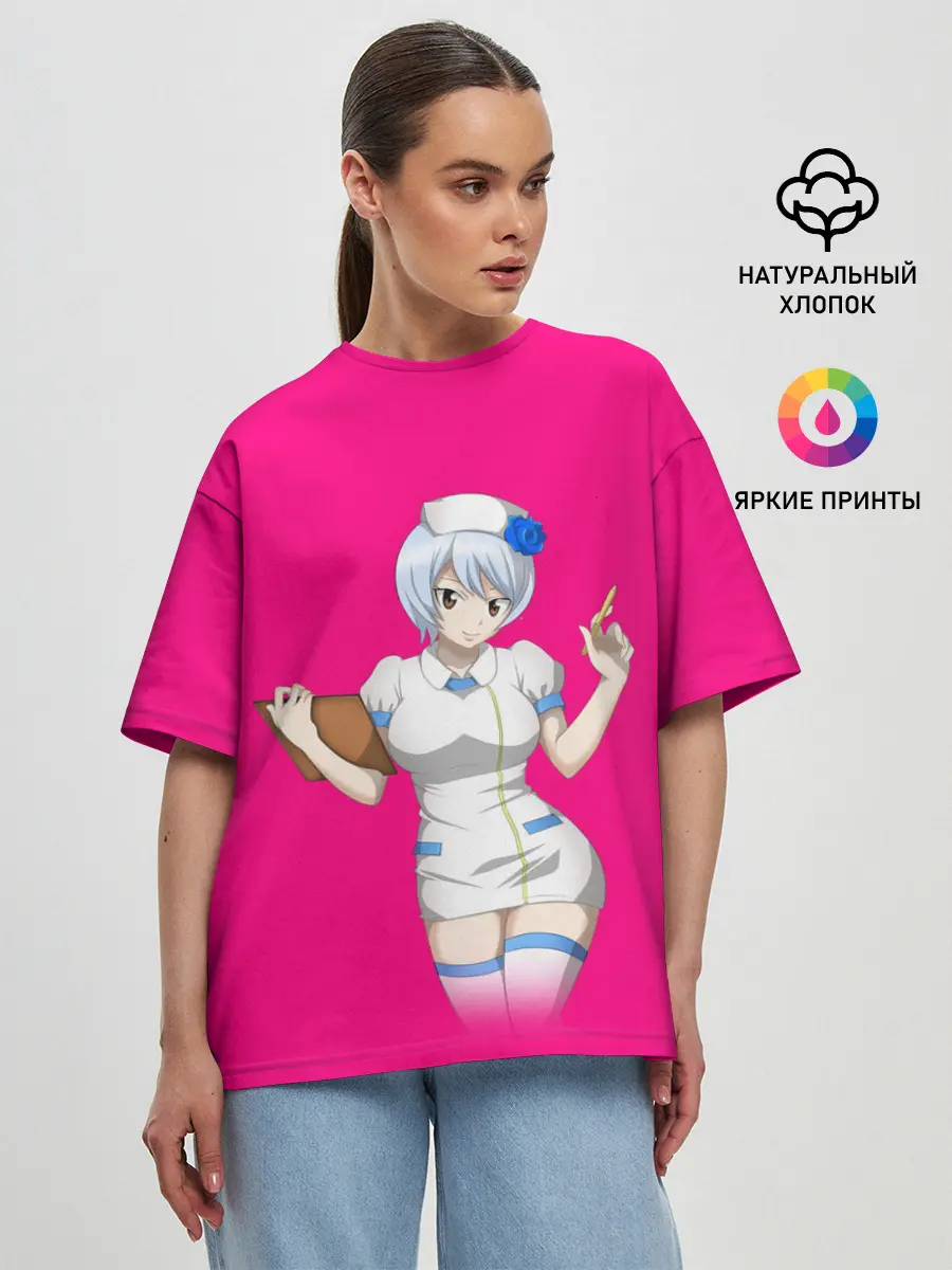 Женская футболка оверсайз / Врач | Медсестра