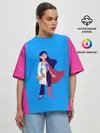 Женская футболка оверсайз / Медсестра | Super Nurse