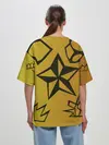 Женская футболка оверсайз / звезда