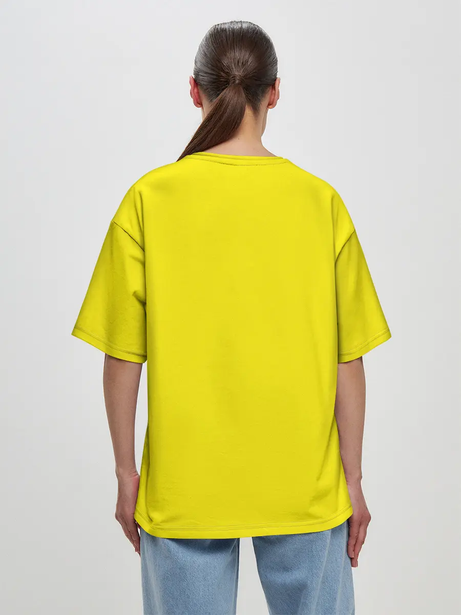 Женская футболка оверсайз / Albert Einstein