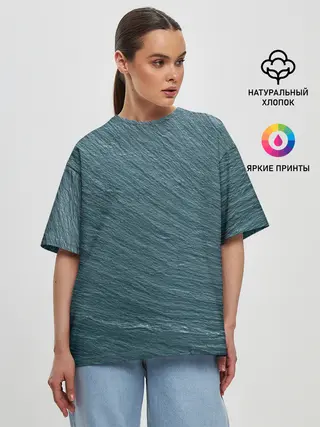 Женская футболка оверсайз / Endless Sea
