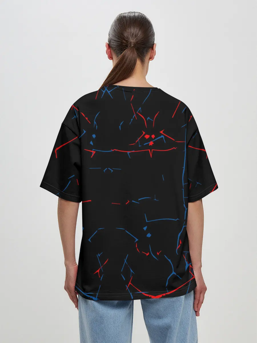 Женская футболка оверсайз / Сборная Англии.