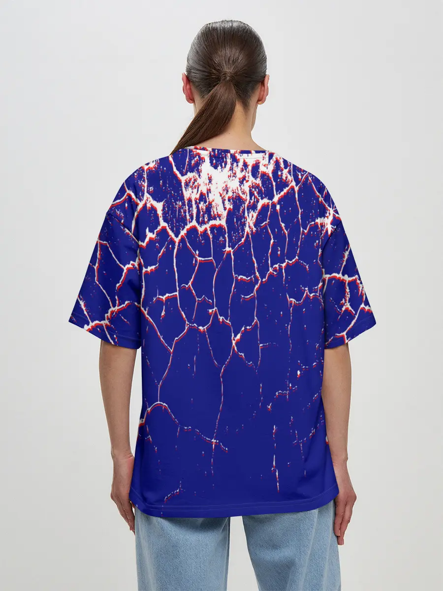 Женская футболка оверсайз / tottenham.