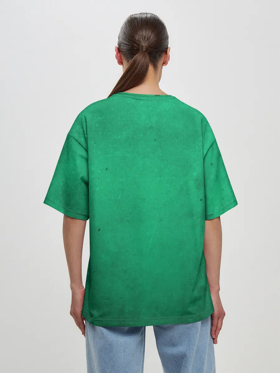 Женская футболка оверсайз / Freedom