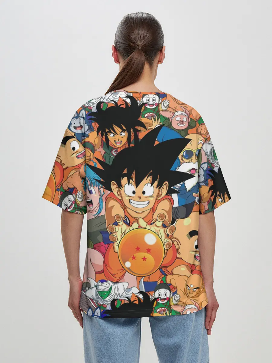 Женская футболка оверсайз / Dragon Ball