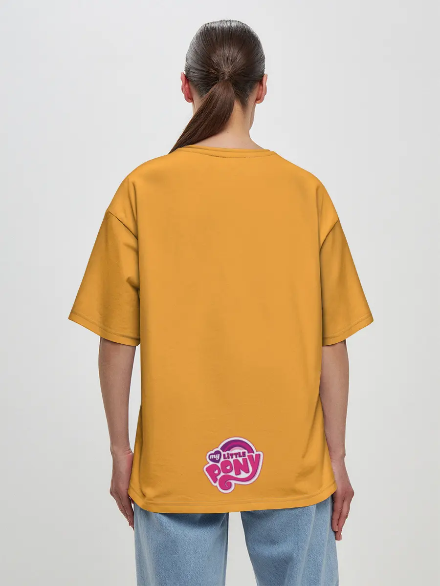 Женская футболка оверсайз / Я могу летать