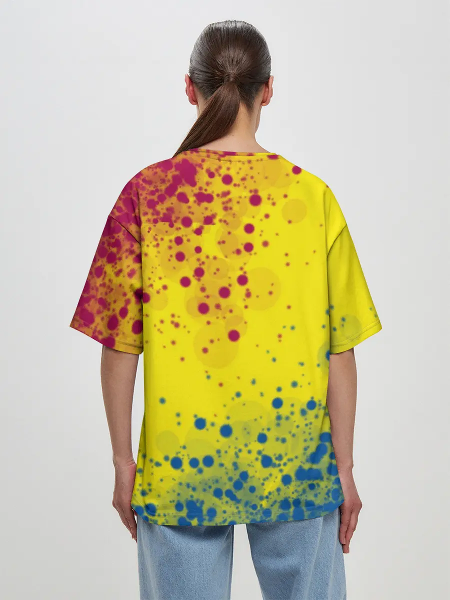 Женская футболка оверсайз / Barcelona