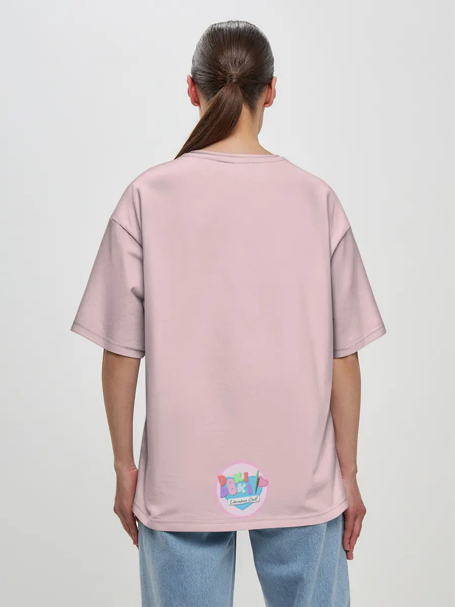 Женская футболка оверсайз / Нацуки