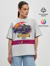 Женская футболка оверсайз / Фати игрок Барселоны