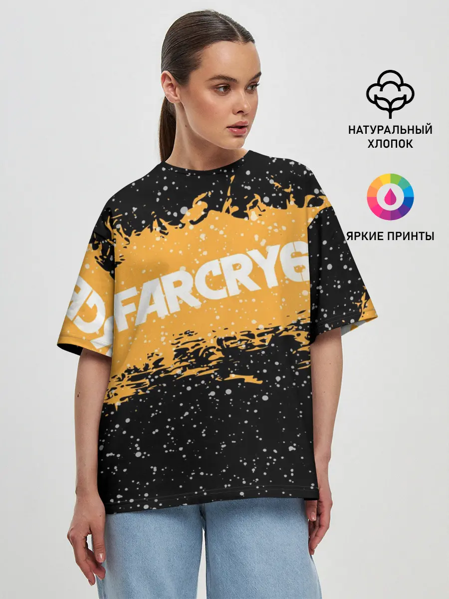 Женская футболка оверсайз / Far Cry 6