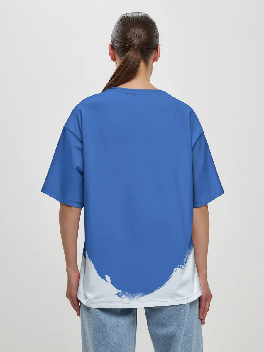 Женская футболка оверсайз / Катара Аватар