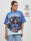 Женская футболка оверсайз / Катара Аватар