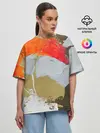 Женская футболка оверсайз / Art Abstraction