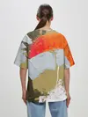 Женская футболка оверсайз / Art Abstraction
