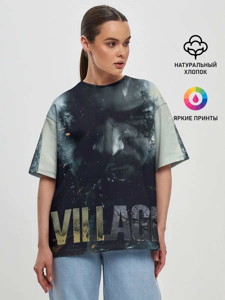 Женская футболка оверсайз / Итан Уинтерс