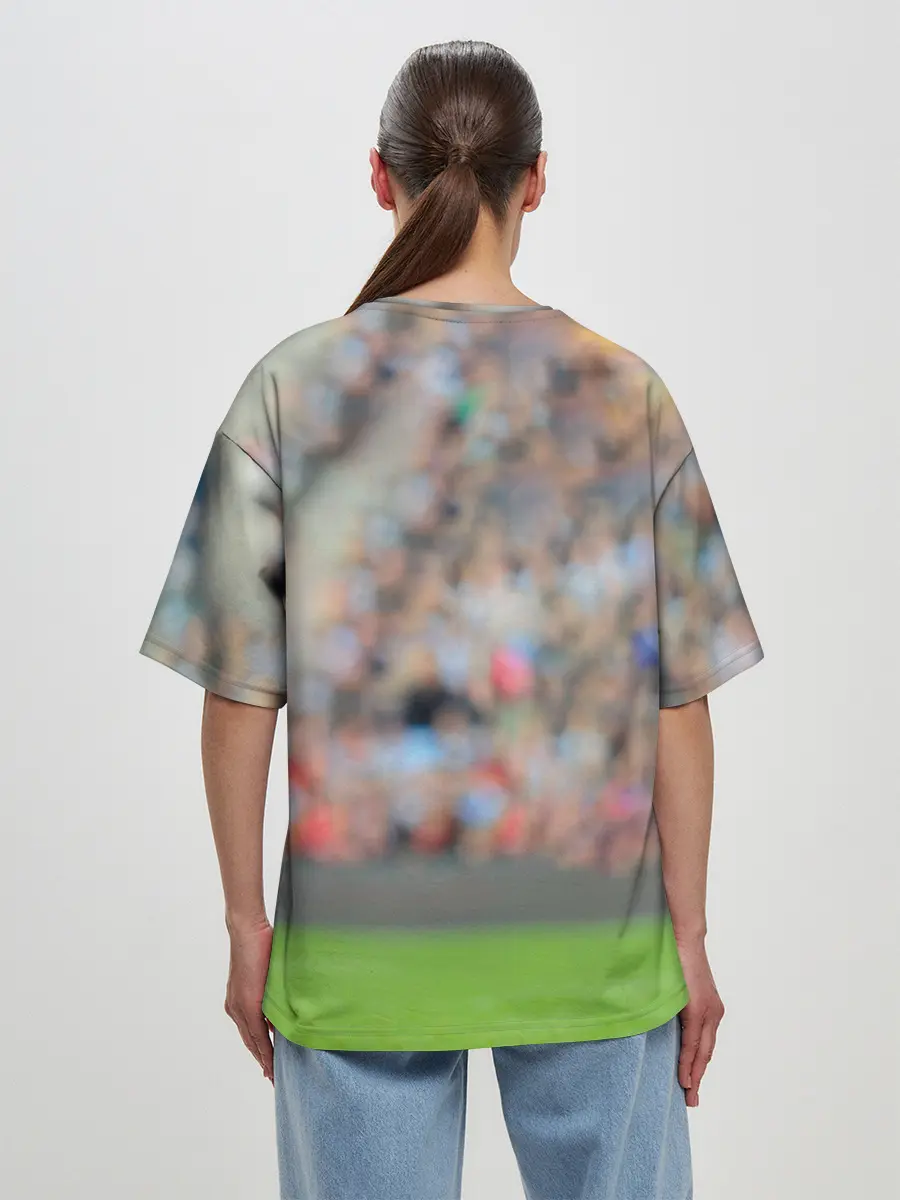 Женская футболка оверсайз / Серхио Агуэро