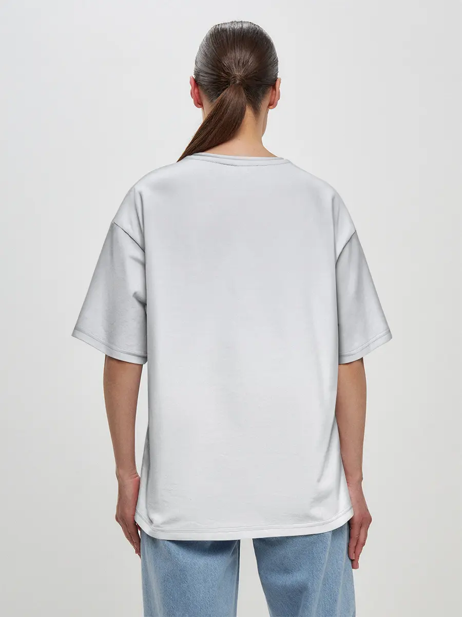 Женская футболка оверсайз / Girls und Panzer