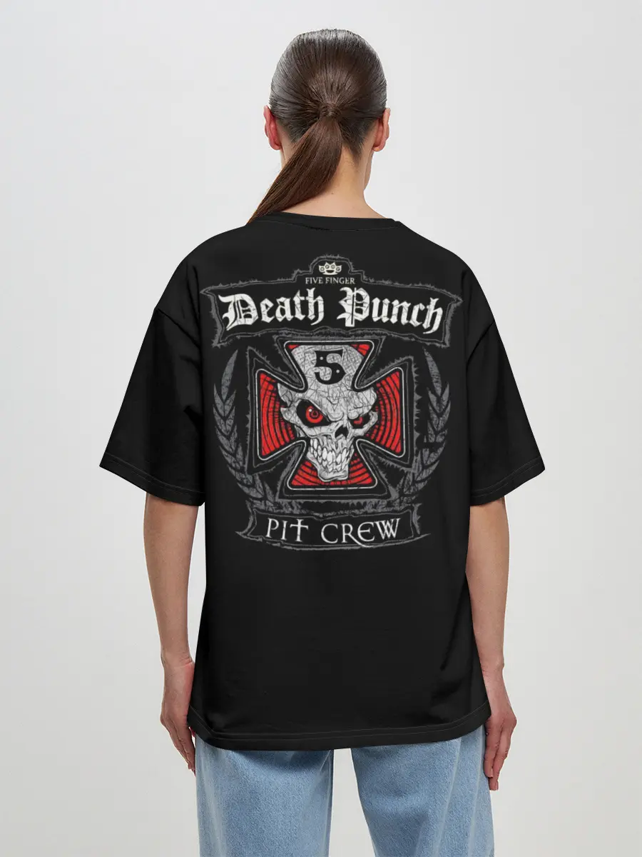 Женская футболка оверсайз / 5FDP Rit Crew