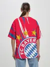 Женская футболка оверсайз / ФК БАВАРИЯ / BAYERN / МЮНХЕН