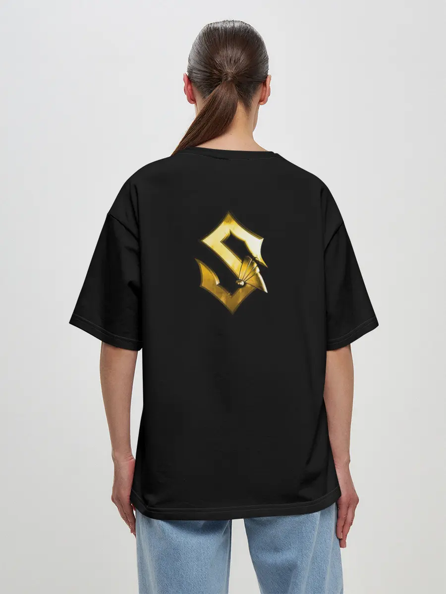 Женская футболка оверсайз / Sabaton