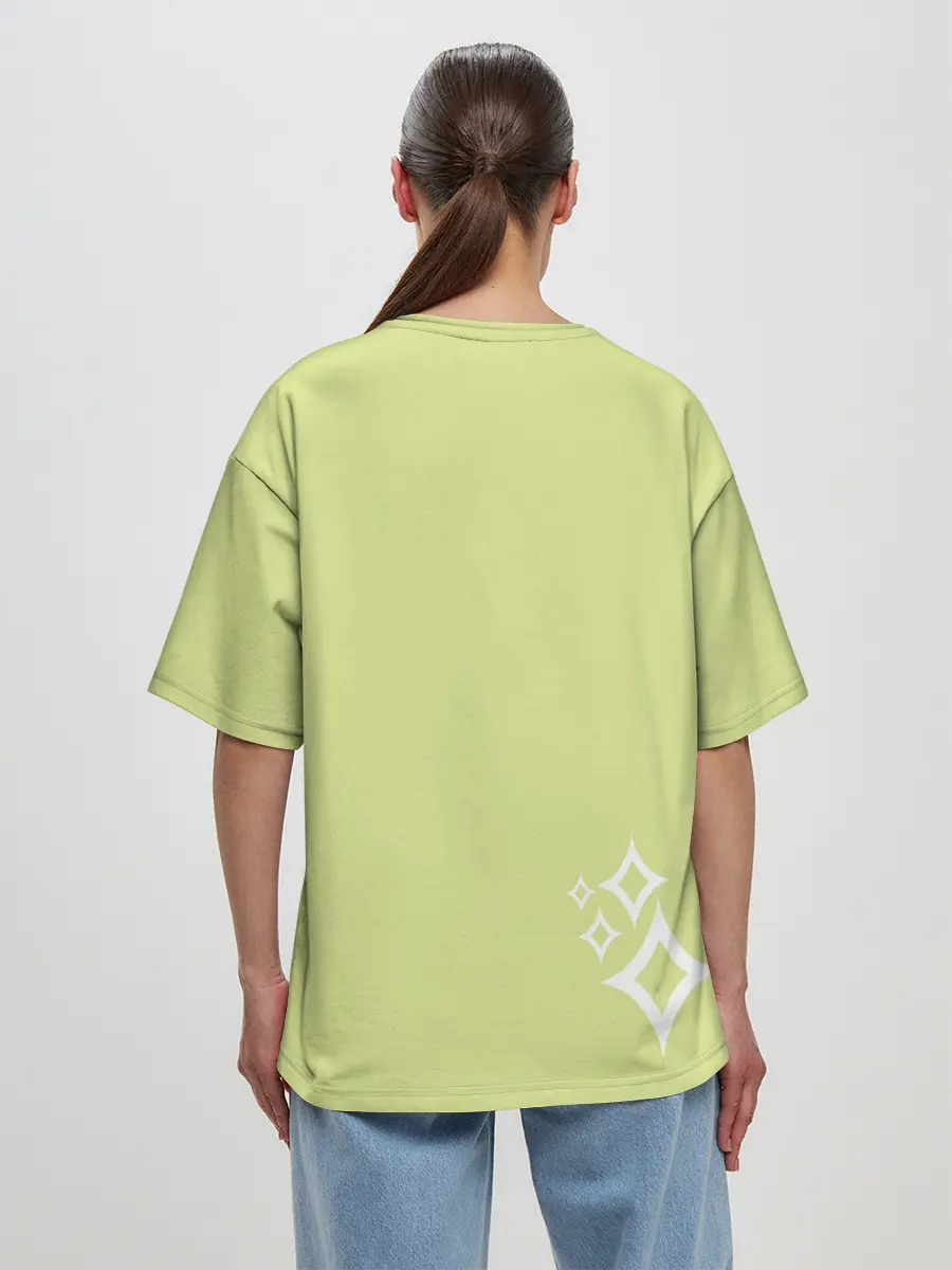 Женская футболка оверсайз / Валак Клара