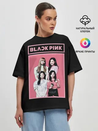 Женская футболка оверсайз / BP Band