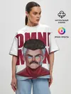 Женская футболка оверсайз / Омни Мен