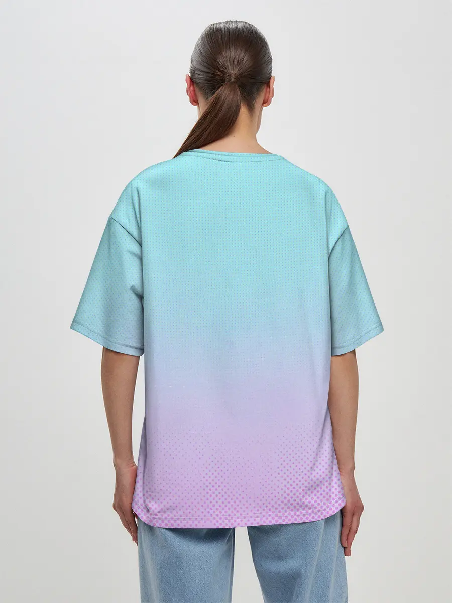 Женская футболка оверсайз / Lalalalisa