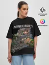 Женская футболка оверсайз / MINECRAFT