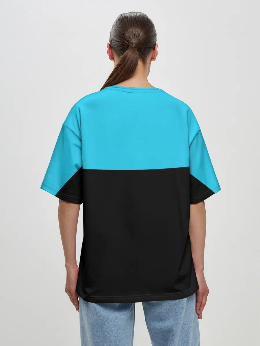 Женская футболка оверсайз / MINECRAFT