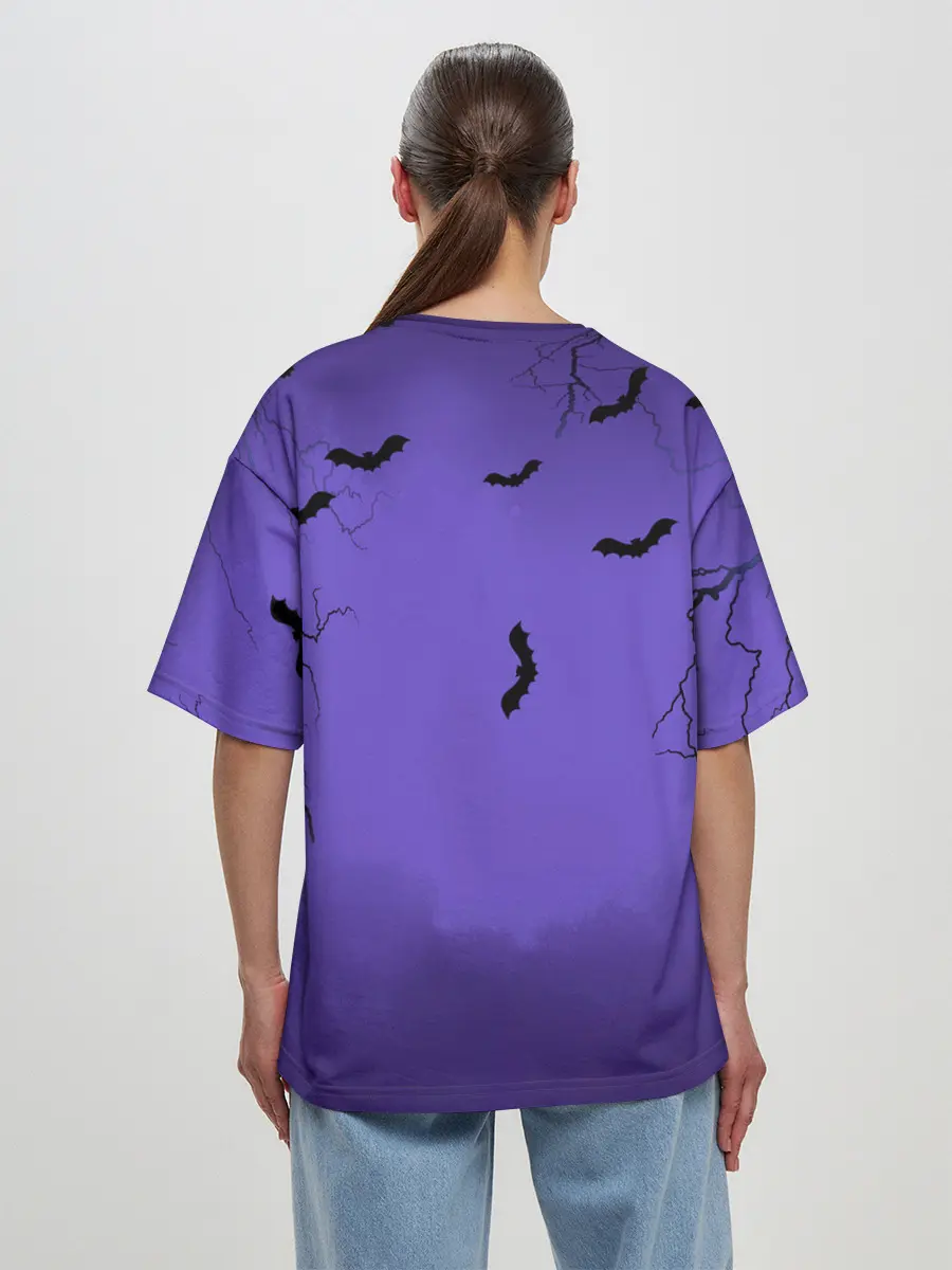 Женская футболка оверсайз / UNDERTALE.