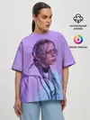 Женская футболка оверсайз / BILLIE EILISH