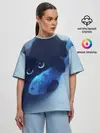 Женская футболка оверсайз / Аниме CAT