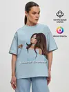 Женская футболка оверсайз / Ariana Grande