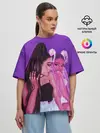 Женская футболка оверсайз / Ariana Grande