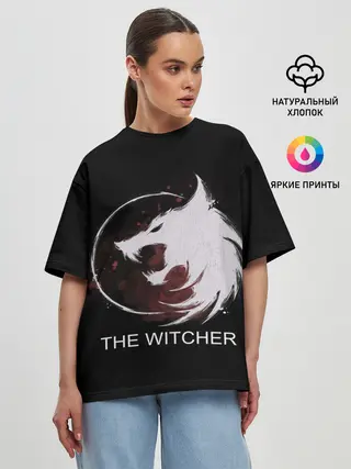 Женская футболка оверсайз / The Witcher