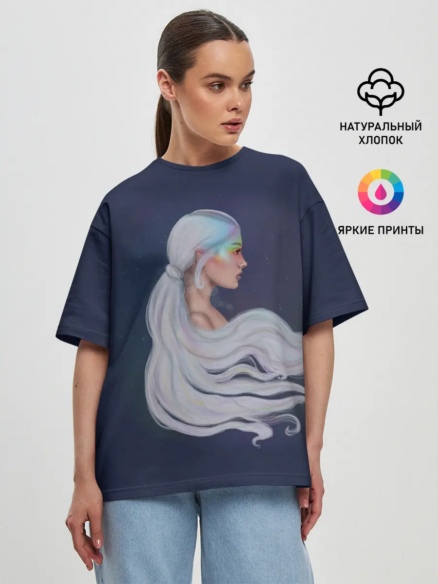 Женская футболка оверсайз / Ariana Grande