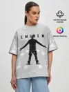 Женская футболка оверсайз / EMINEM | ЭМИНЕМ