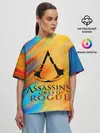 Женская футболка оверсайз / assassins