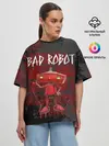 Женская футболка оверсайз / Bad Robot