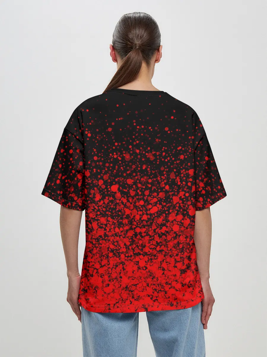 Женская футболка оверсайз / nCoV | КОРОНАВИРУС