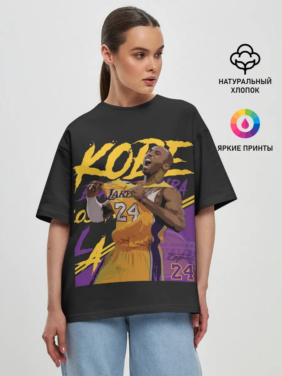 Женская футболка оверсайз / Kobe Bryant