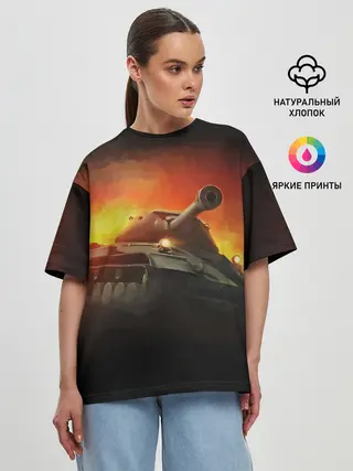 Женская футболка оверсайз / Tank