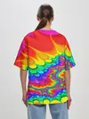 Женская футболка оверсайз / TIE-DYE