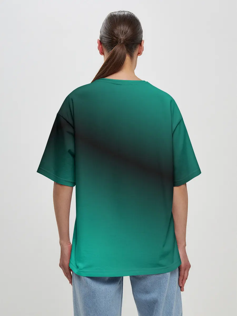 Женская футболка оверсайз / корги